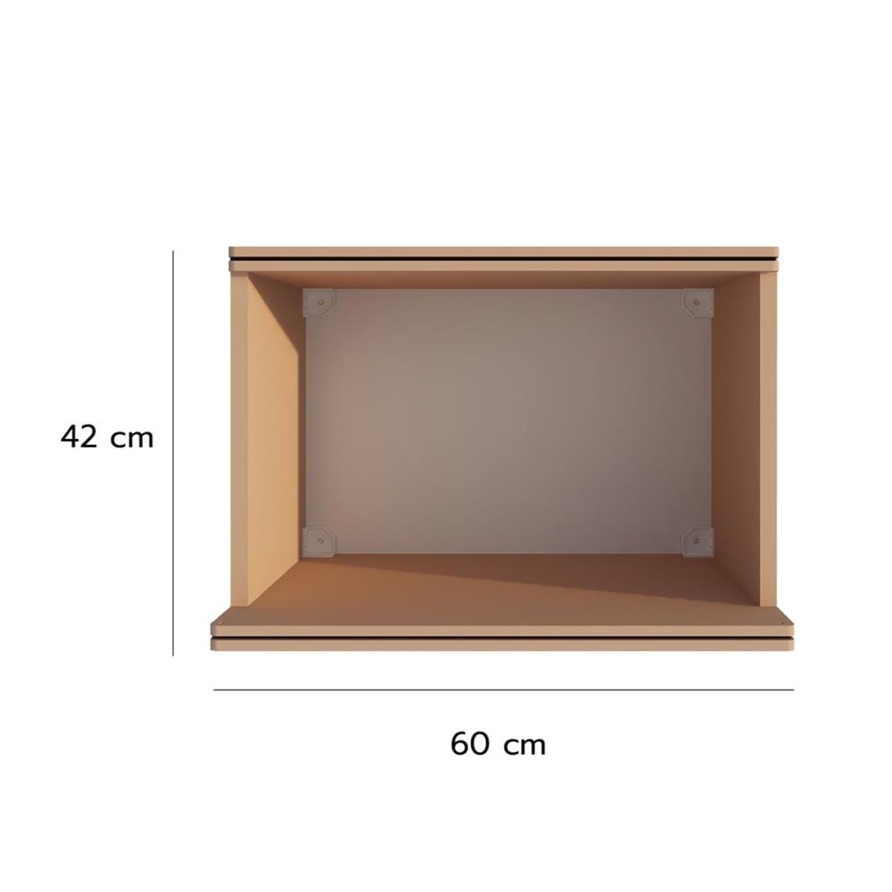 ช่องเสริมไมโครเวฟ KING PLATINUM 60x42 ซม. สี SAND