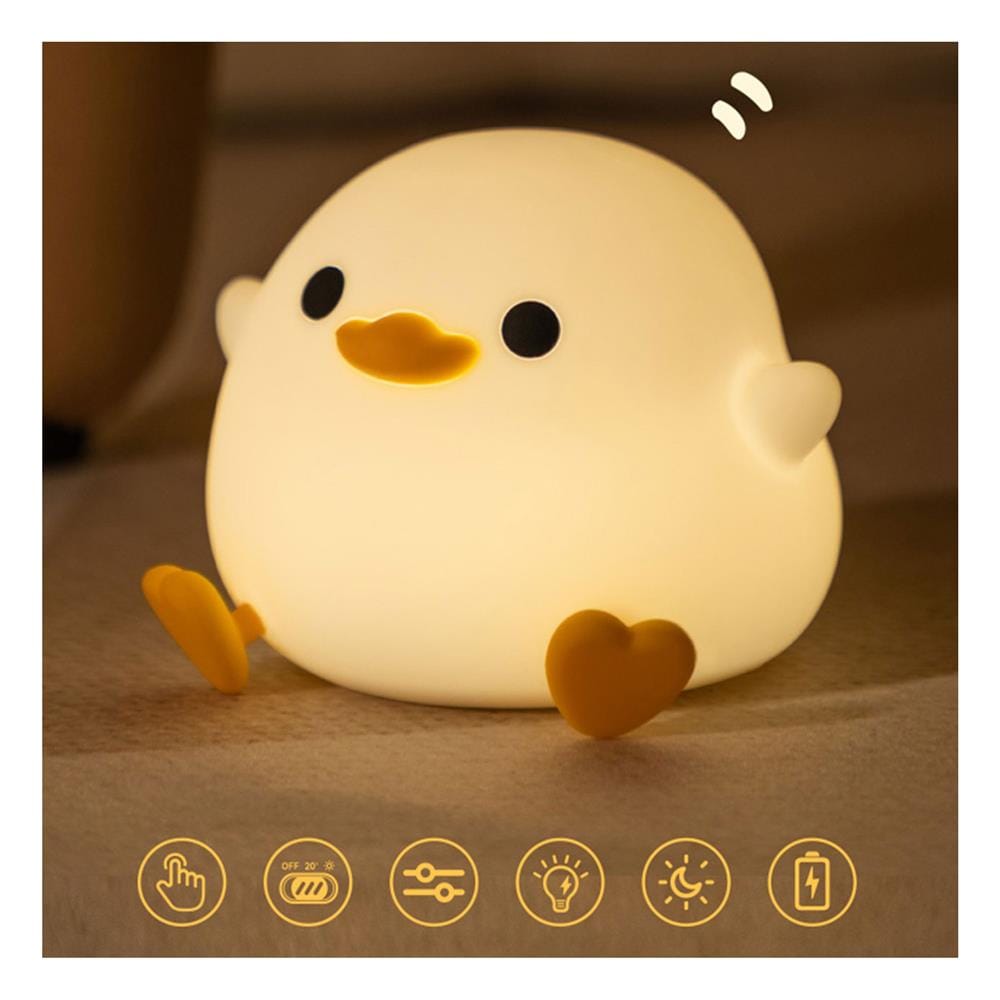 ไฟตั้งโต๊ะ LED MOFII DODO DUCK 0.5 วัตต์ สีขาว/เหลือง