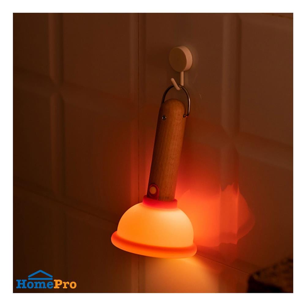 ไฟตั้งโต๊ะ LED MOFII DS PLUNGER 0.5 วัตต์ สีส้ม/น้ำตาล