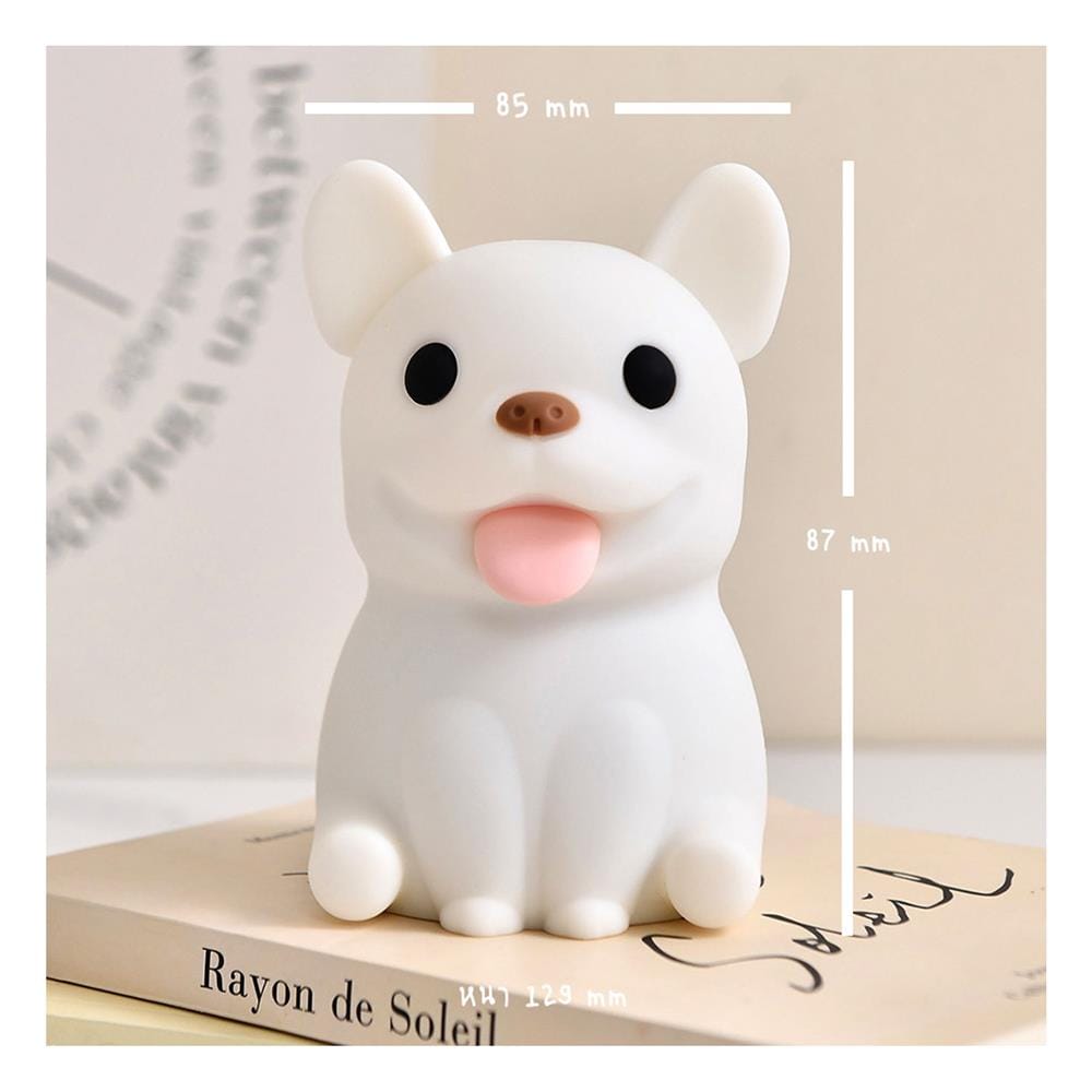 ไฟตั้งโต๊ะ LED MOFII DS FRENCH BULL DOG 0.5 วัตต์ สีขาว