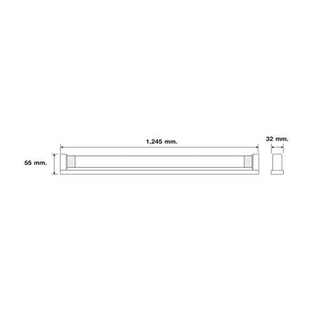 ชุดรางนีออน LED HI-TEK T8 HFILTS020D ECODE-HL 20 วัตต์ DAYLIGHT_4