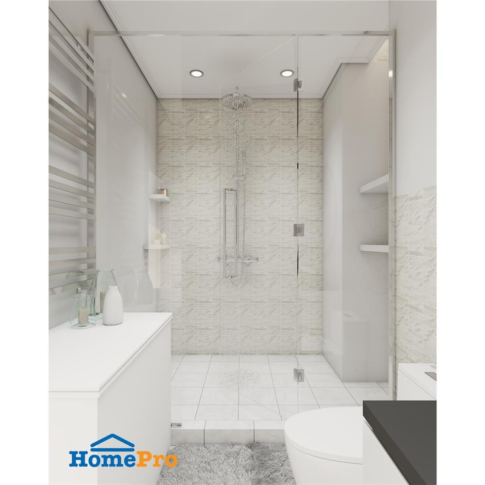 โมเสคแก้ว 30x30 ซม. TARA ATLAS WHITE
