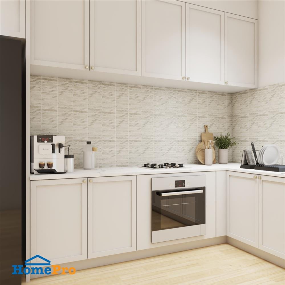 โมเสคแก้ว 30x30 ซม. TARA ATLAS WHITE