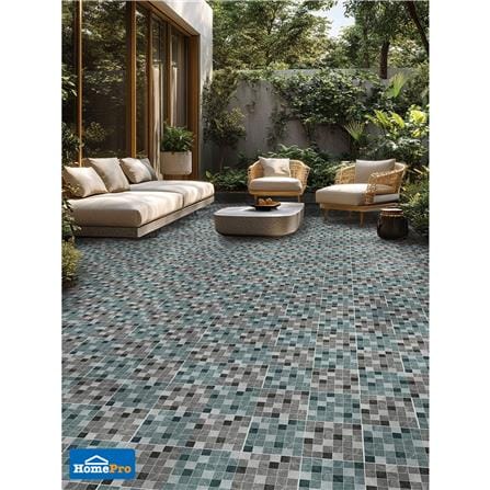 กระเบื้องพื้นพอร์ซเลน 30x30 ซม. COTTO แฮมซ่า เทา ExC PM 1 ตร.ม._4