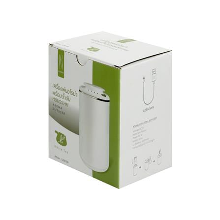 ชุดเครื่องพ่นอโรม่า ACCO 10 มล. WHITE TEA สีขาว_4