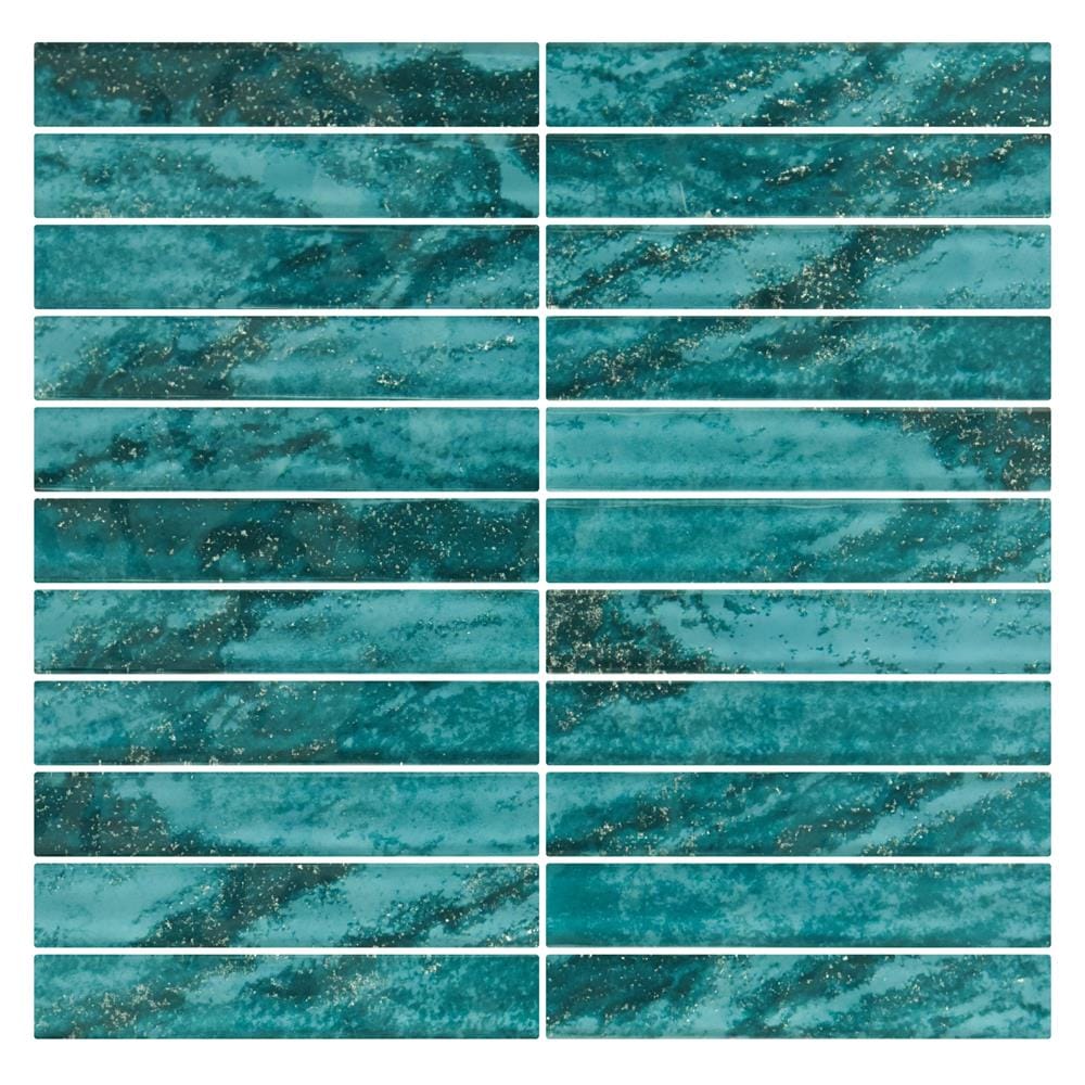 โมเสคแก้ว 30x30 ซม. TARA ATLAS TURQUOISE