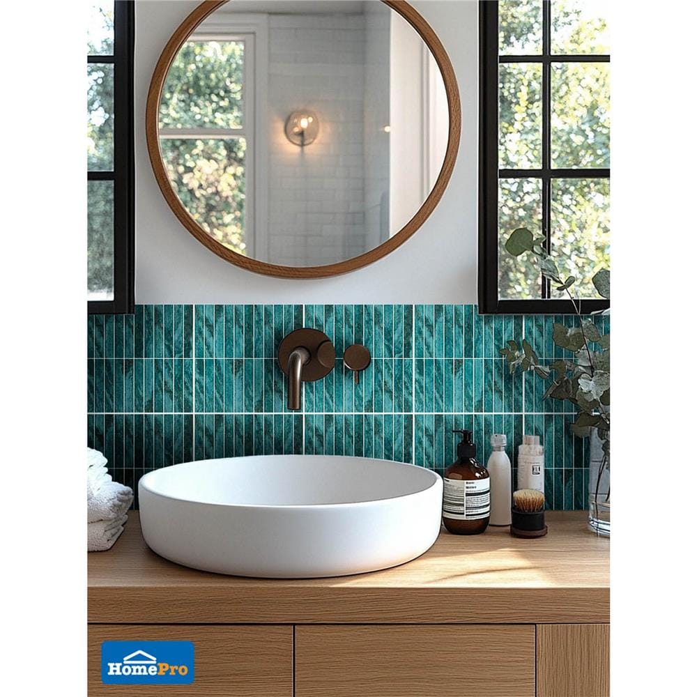 โมเสคแก้ว 30x30 ซม. TARA ATLAS TURQUOISE