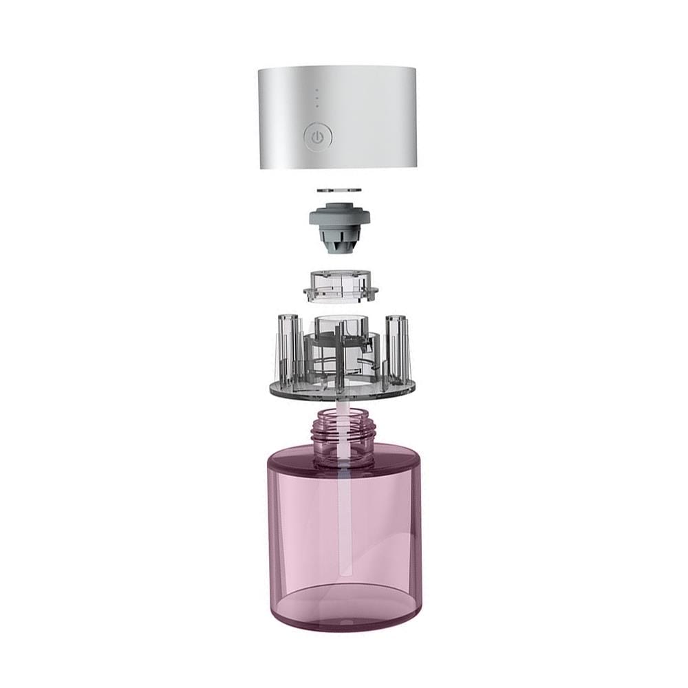 ชุดเครื่องพ่นอโรม่า ACCO 80 มล. DIAMOND สีชมพู