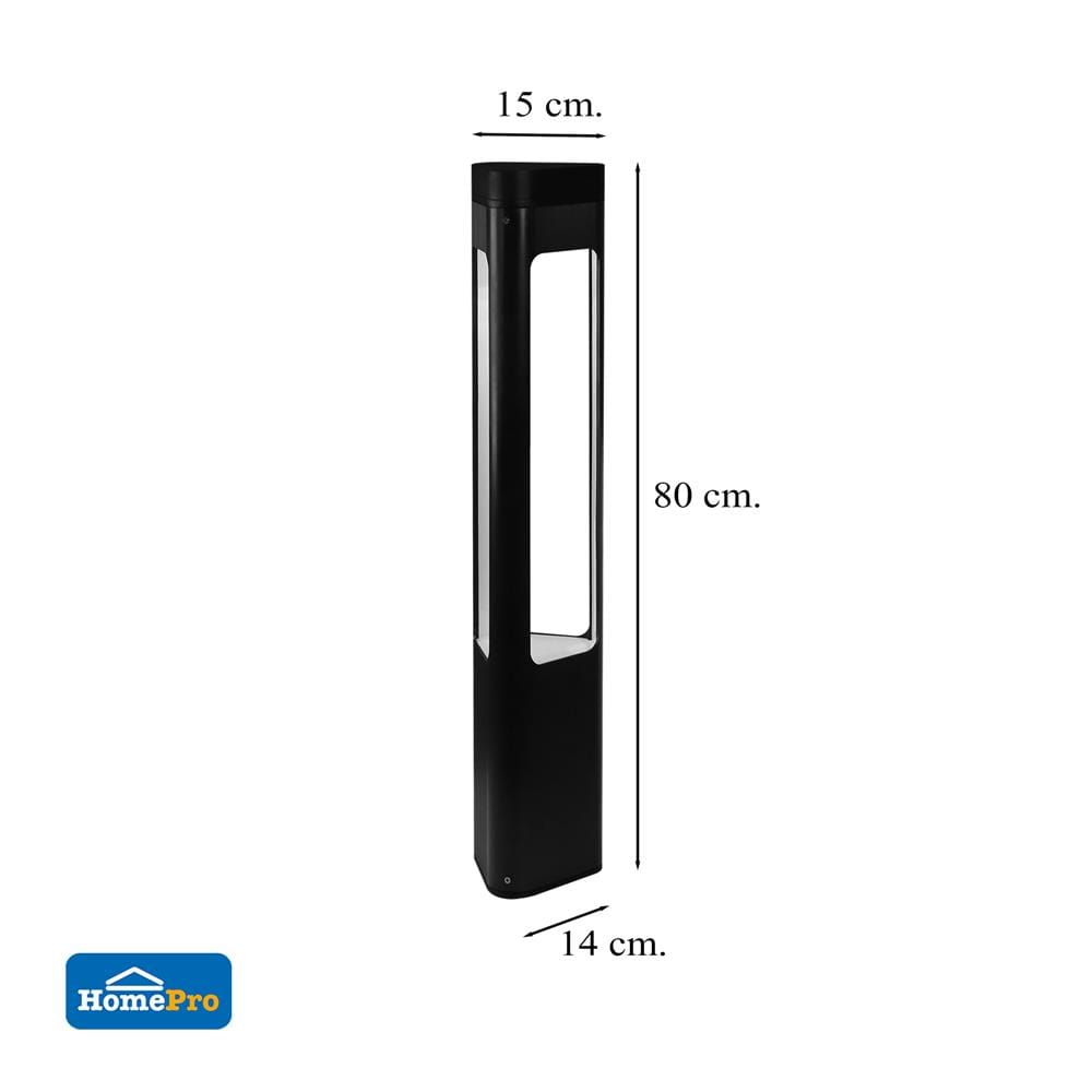 ไฟทางเดิน LED CARINI HK-Y2023 80CM 10 วัตต์ WARM WHITE สีดำ