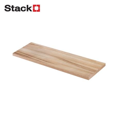 แผ่นชั้นไม้เมลามีน STACKO 80x30x1.6 ซม. สีไลท์โรมา