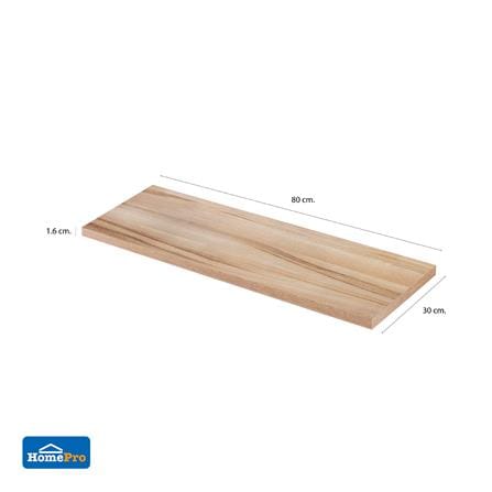 แผ่นชั้นไม้เมลามีน STACKO 80x30x1.6 ซม. สีไลท์โรมา_4