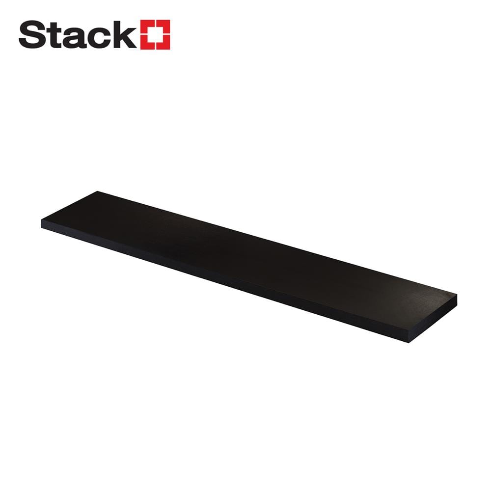 แผ่นชั้นไม้เมลามีน STACKO 120x20x1.6 ซม. สีโอ๊ค