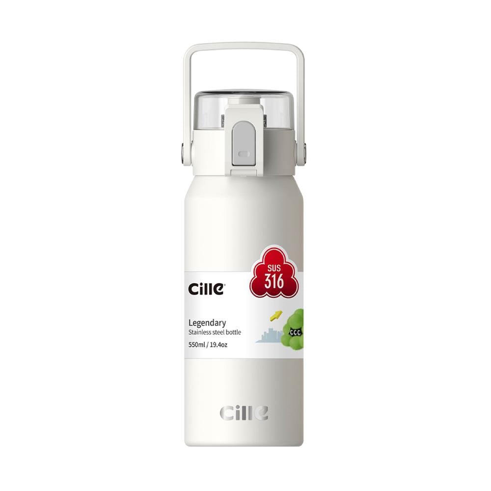 กระติกสุญญากาศ CILLE XB-24130 0.55 ลิตร สีเทา