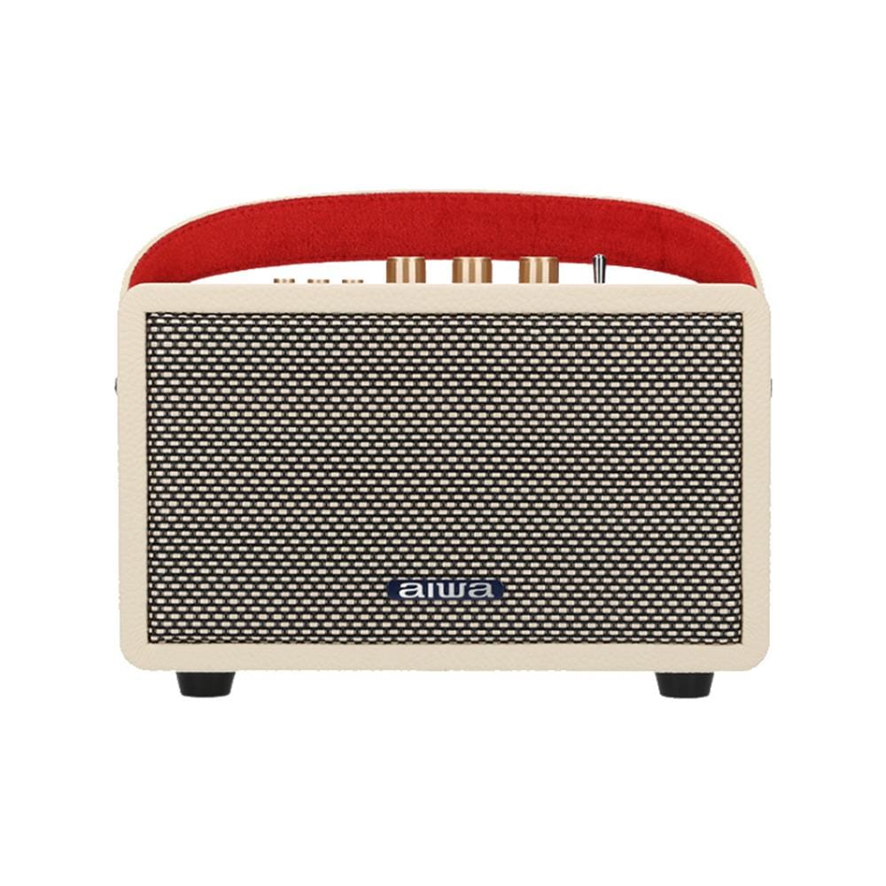 ลำโพงบลูทูธ AIWA RETRO PRO MI-X105 สีขาว