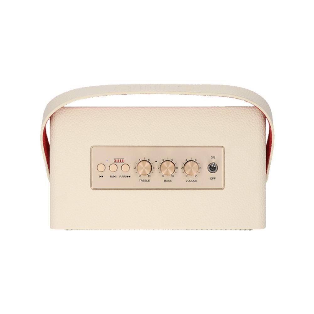 ลำโพงบลูทูธ AIWA RETRO PRO MI-X105 สีขาว