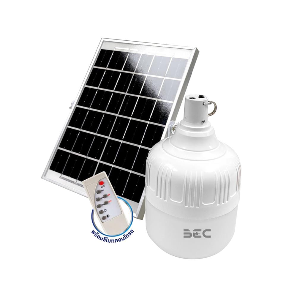 ไฟจัดสวน SOLAR BEC SUNRISE 120 วัตต์ DAYLIGHT สีขาว