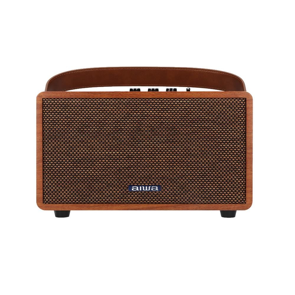 ลำโพงบลูทูธ AIWA RETRO PLUS MI-X150 II สีน้ำตาล