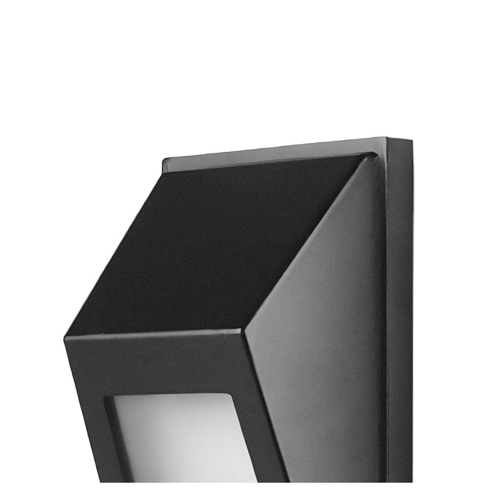 ไฟผนังภายนอก LED L&E 65-A0559 10 วัตต์ WARM WHITE สีดำ