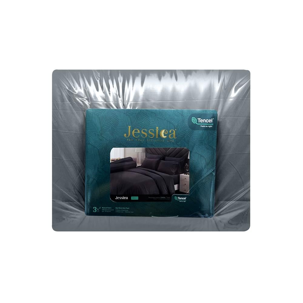 ชุดผ้าปูที่นอน 3.5 ฟุต 4 ชิ้น JESSICA TENCEL SOLID 22072-TP011