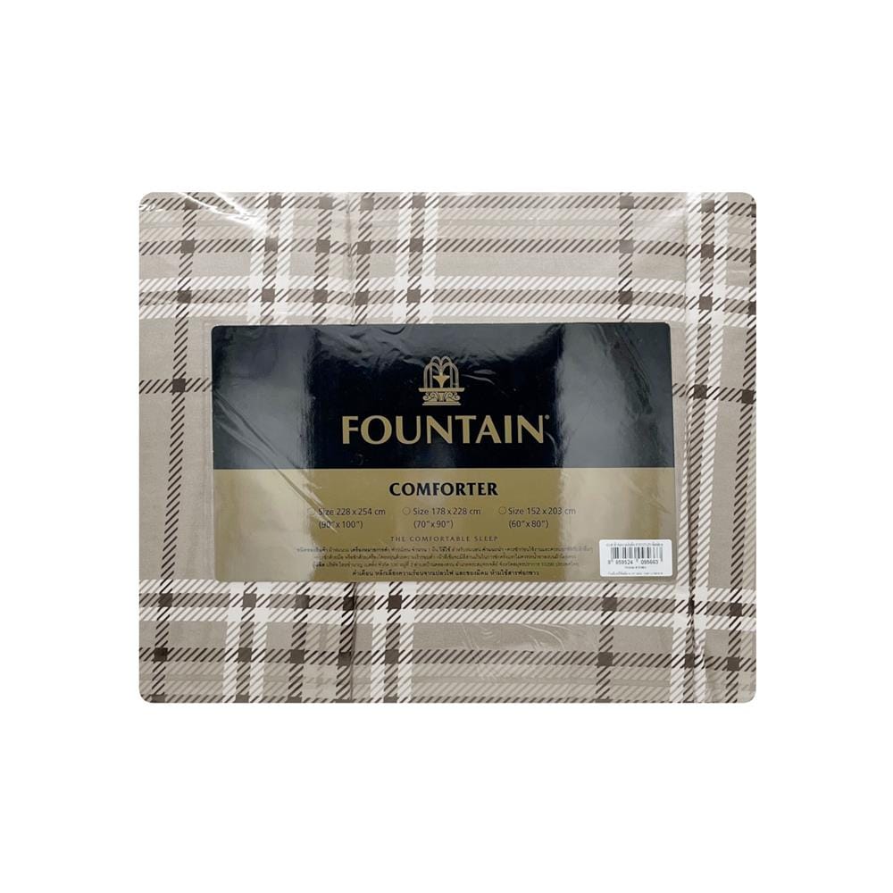 ผ้านวม FOUNTAIN PRINTED 60X80 นิ้ว 70206FT081