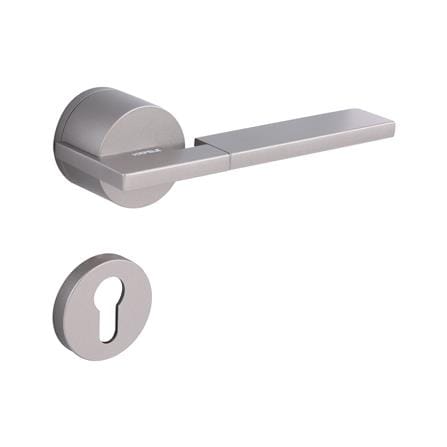 มือจับก้านโยกห้องทั่วไป MORTISE HAFELE 489.11.046 สีเทาดำ_1