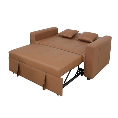 โซฟาเบด FURDINI FINN PVC สีน้ำตาล_3