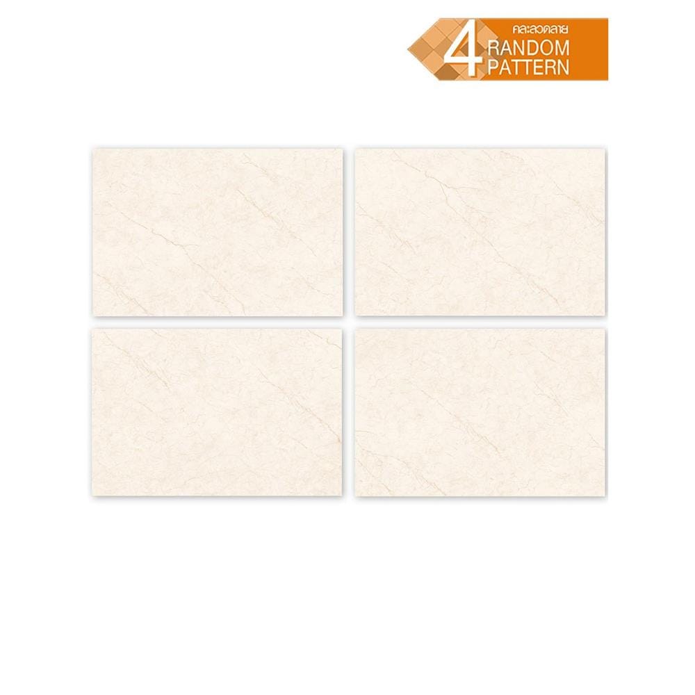 กระเบื้องพื้นพอร์ซเลน 60x90 ซม. TARA เจนนี่ ไลท์ ครีม 1.62 ตร.ม.