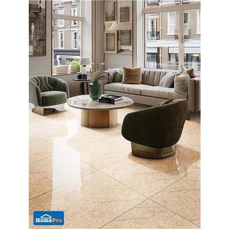 กระเบื้องพื้นพอร์ซเลน 60x90 ซม. TARA เจนนี่ ไลท์ ครีม 1.62 ตร.ม._3