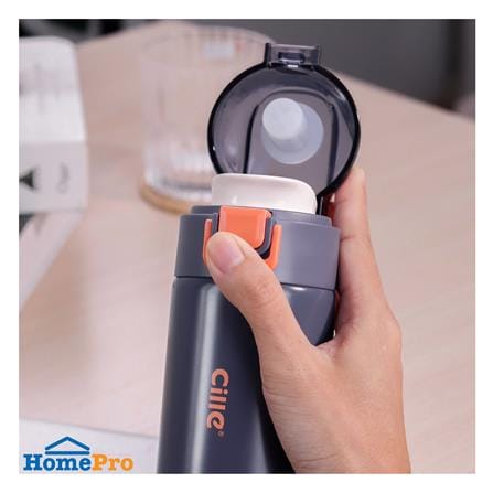 กระติกสุญญากาศ CILLE XB-22171 0.4 ลิตร สีน้ำเงิน_9