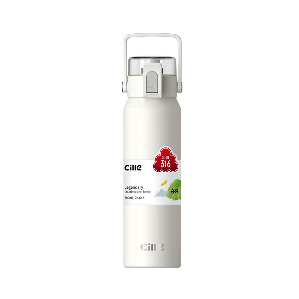 กระติกสุญญากาศ CILLE XB-24130 0.7 ลิตร สีเทา