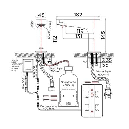 ก๊อกอ่างล้างหน้าอัตโนมัติ ESTHER EF-02-015-50(WL)_2