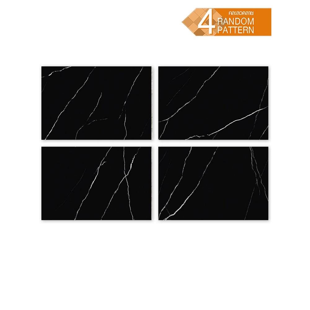 กระเบื้องพื้นพอร์ซเลน 60x90 ซม. TARA รามอส เนโร ดำ 1.62 ตร.ม.