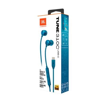 หูฟัง JBL T310 สีน้ำเงิน_3