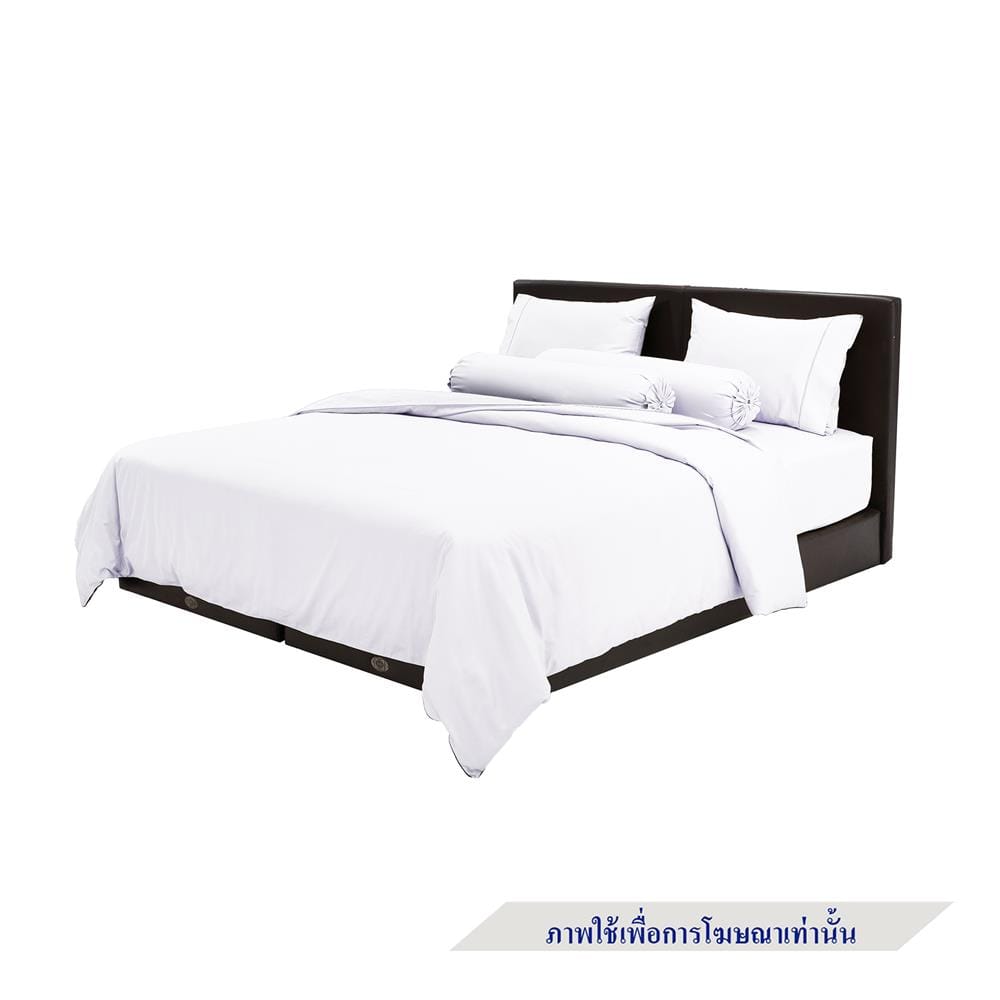 ชุดผ้าปูที่นอน 6 ฟุต 7 ชิ้น SANTAS COTTON USA CASA WH