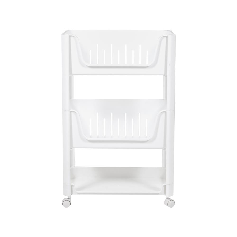 ชั้นวางของ 3 ชั้น STACKO MILA 45X28X70 ซม. สีขาว