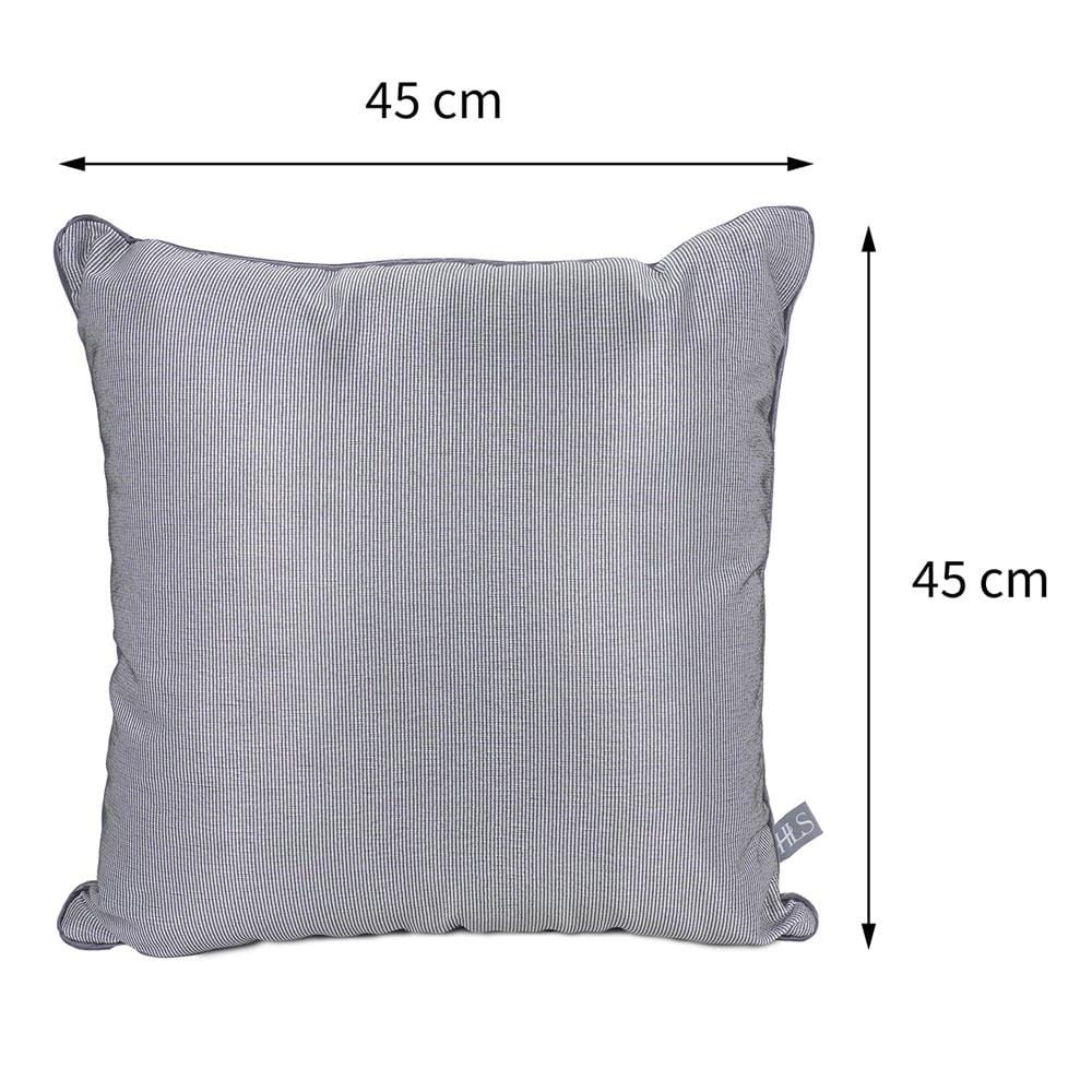 หมอนอิง HOME LIVING STYLE NURA 18X18 นิ้ว สีเทา