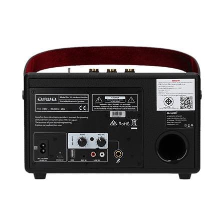 ลำโพงบลูทูธ AIWA RETRO ELITE PLUS RS-X88 สีดำ_5