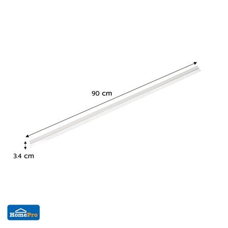 คิ้วกันแมลงแบบยาง DEXZON 15315 90 ซม. สีขาว_4