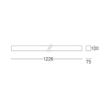 โคมติดลอย LUMAX 9H-02056 2X1200 สีดำ_4
