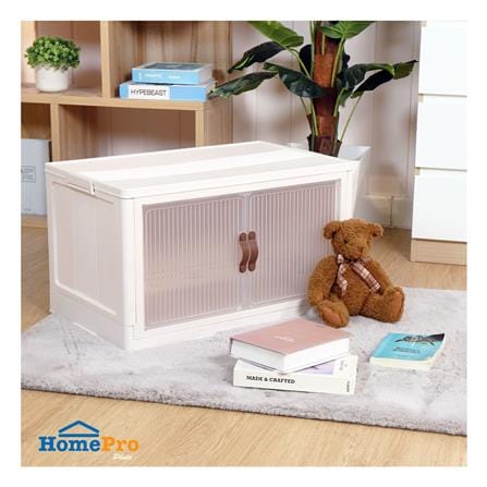 กล่องบานเปิด STACKO CLOUD SIZE L 65x40x37 ซม. สีขาว_5