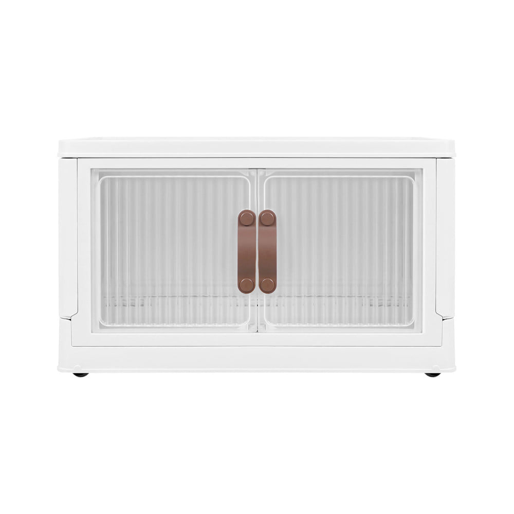กล่องบานเปิด STACKO CLOUD SIZE M 56x32x33 ซม. สีขาว