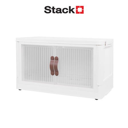 กล่องบานเปิด STACKO CLOUD SIZE M 56x32x33 ซม. สีขาว_1