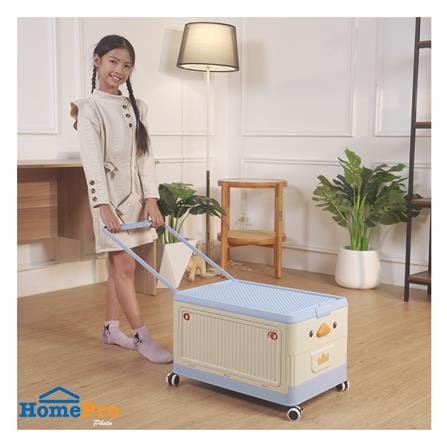 กล่องเก็บของ STACKO KID DUCK SIZE M 54X36X34 ซม. สีฟ้า_8