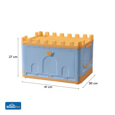 กล่องเก็บของ STACKO KID FORT SIZE S 41X30X27 ซม. สีฟ้า_9