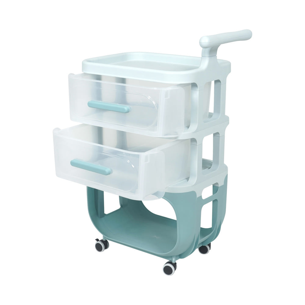 ชั้นวางของ 3 ชั้น STACKO KID VIVE 50X32X78 ซม. สีฟ้า