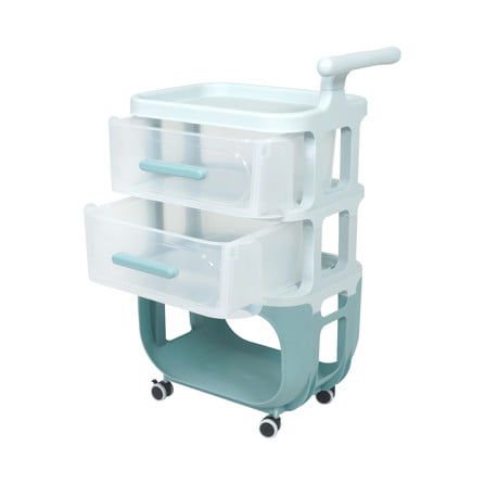 ชั้นวางของ 3 ชั้น STACKO KID VIVE 50X32X78 ซม. สีฟ้า_3