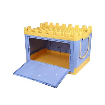 กล่องเก็บของ STACKO KID FORT SIZE M 53X37X34 ซม. สีฟ้า_2