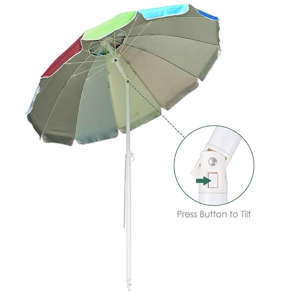 ร่มสนาม ME LIVING UV PROTECTION 36 RAINBOW หลากสี