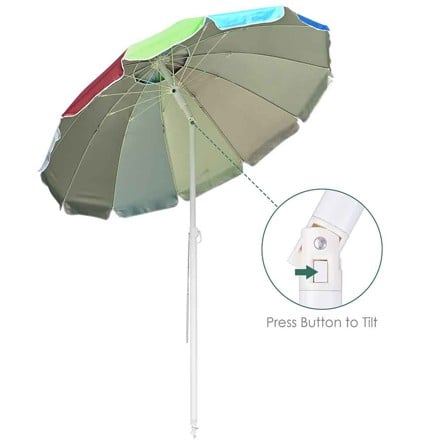ร่มสนามทรงกลม ME LIVING UV PROTECTION 36 RAINBOW หลากสี_3