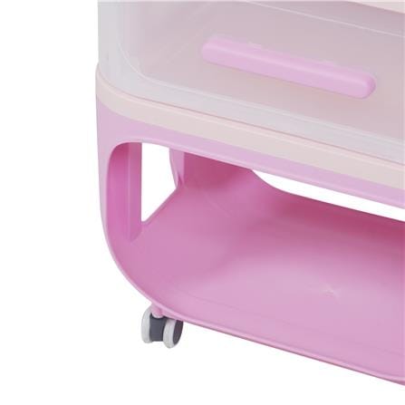 ชั้นวางของ 4 ชั้น STACKO KID VIVE 50X32X94 ซม. สีชมพู_4
